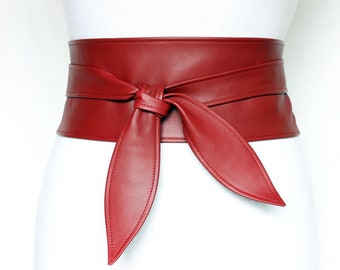 Chicos Red Snakeskin Embossed Belt Size M/L Y2K Silver Tone Fisherman Hook Loop Chicos Red Snakeskin Embossed Belt Size M/L Y2K Silver Tone  main image 4