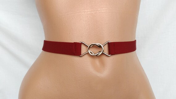 thin waist belt for dress