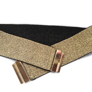 Gold Belt Sparkling Waist Cincher 