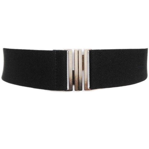 Black Elastic Belt (4 inches wide) 