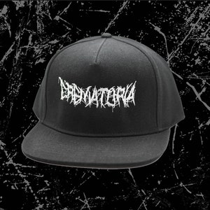 Classic Slam Snapback Horror Alternativa Gótica Tatuagem Metalcore Boné