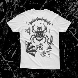 Crematoria Clothing ‘Flash’ short sleeve traditional tattoo flash t shirt