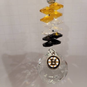 Bruins and Redsox Suncatchers Decorations