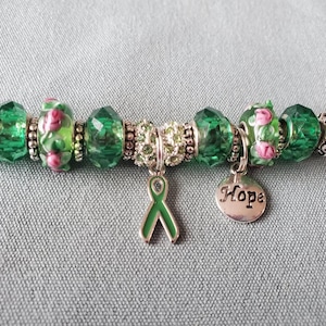 Green Awareness Ribbon Bracelets – Show Your Support with Meaning