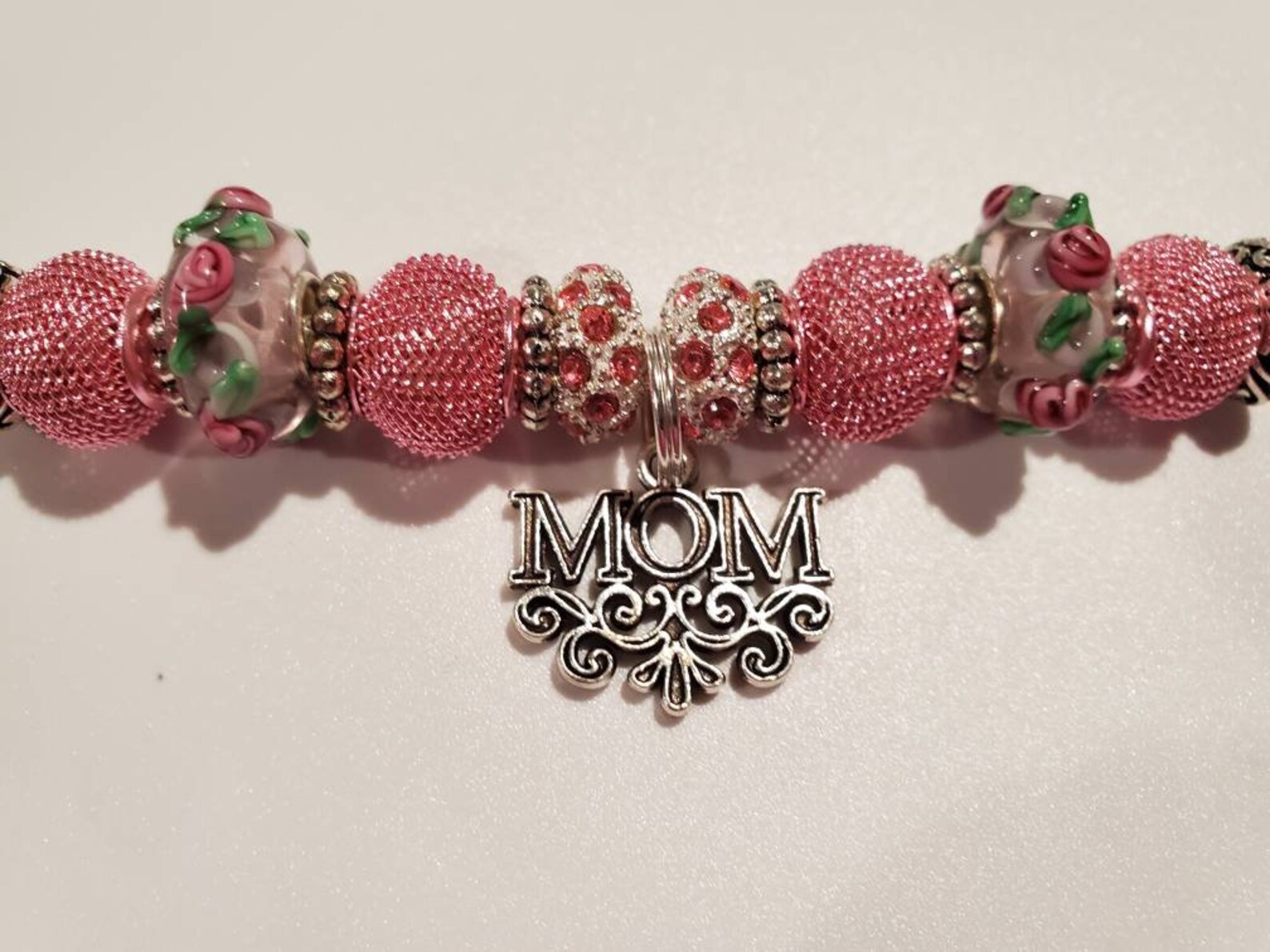 Mom Beaded Bracelet Etsy