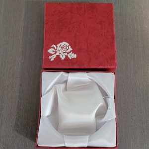 Bracelet Gift Boxes Burgundy Red