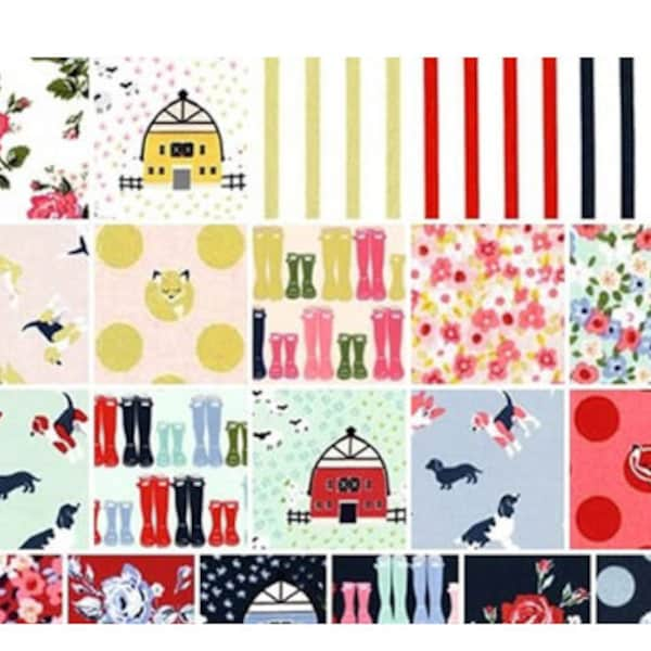 Fox Farm - 42 - 5 inch Stacker  - Fabric Squares -  Melissa Mortenson for Riley Blake Fabrics