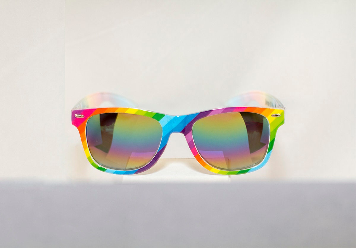 Hatton Square Prescription Sunglasses - Rainbow | Women's Sunglasses |  Payne Glasses