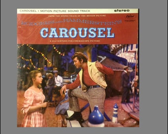 Mini Broadway Musical /'CAROUSEL/' record album Dollhouse 1:12 scale