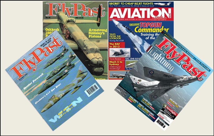 Small In Flight Magazines 4 Miniature 'aircraft, Aviation, Flypast, Flying' Magazines - Dollhouse ...