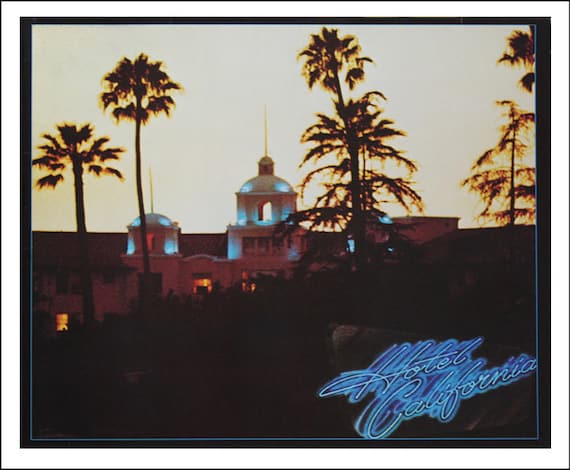 Mini EAGLES 'HOTEL CALIFORNIA' Record Album | Etsy