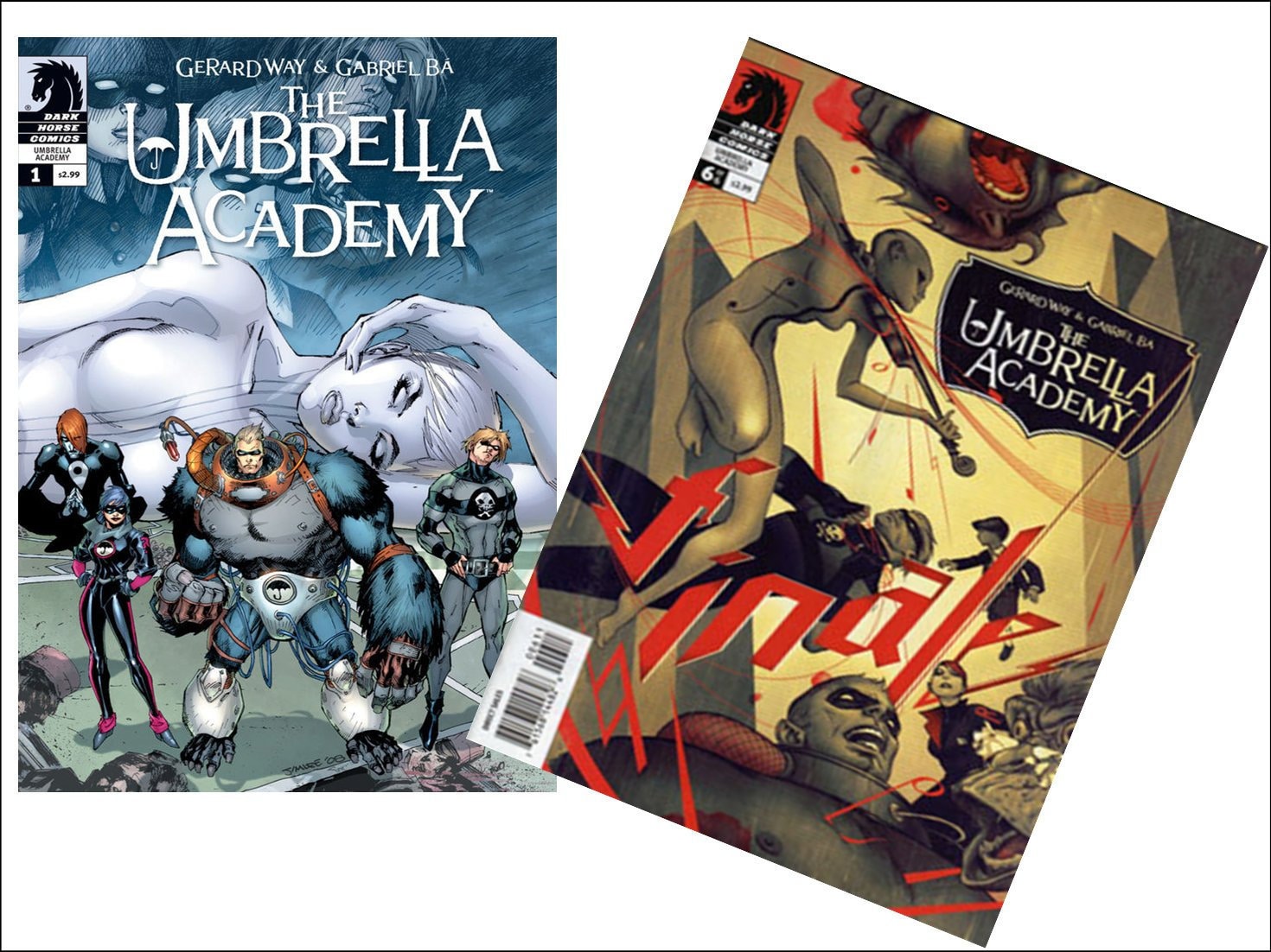 The Umbrella Academy Comic Book Set / Preview First Look At The