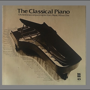 Miniature  Vintage Classical   &#39;Beethoven Classical Piano&#39;    Record Album -  Dollhouse   1/6  1/12   1/24   playscale miniature accessory