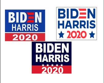 Miniature BIDEN HARRIS 2020 ELECTION  Poster Print Dollhouse miniature