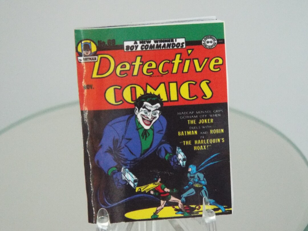 Mini 1942 Golden Age Comic ' DETECTIVE COMICS Batman - Etsy