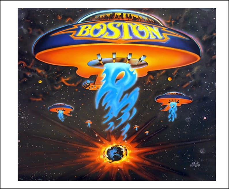 Mini BOSTON 'BOSTON' Record Album Dollhouse 1/6 1/12 | Etsy