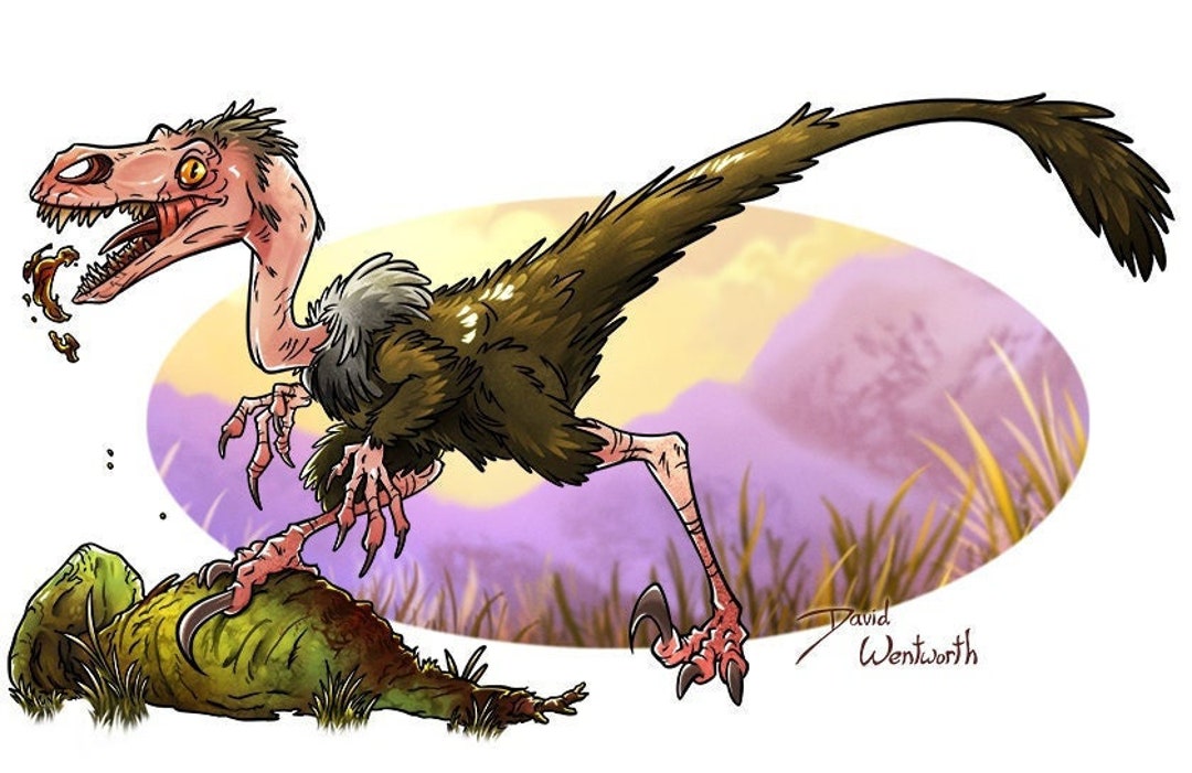 Vulture Raptor Dinosaur Speculative Cartoon Paleoart - Etsy Vulture Raptor Dinosaur Speculative Cartoon Paleoart - Etsy