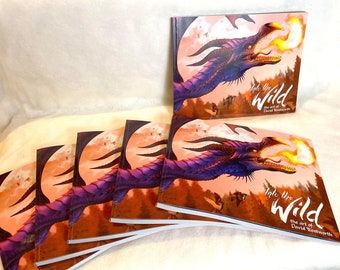 Into the Wild: The Art of David Wentworth *physical book* (soft cover)