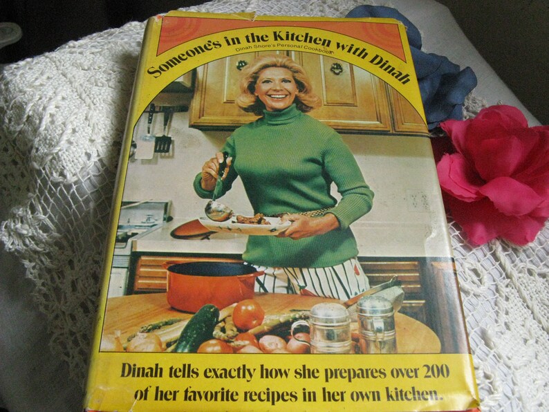 Dinah Shore Cookbooksomeone S In The Kitchen With Etsy