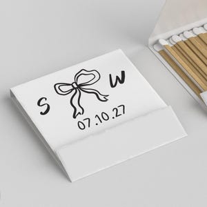 Foiled Wedding Matchbooks #58 - Wedding Matches, Match Book, Wedding Match Favors, Match Books, Candle Matches, Bridal Favors, Party Matches