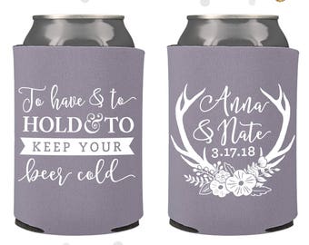 Wedding Koozies Etsy