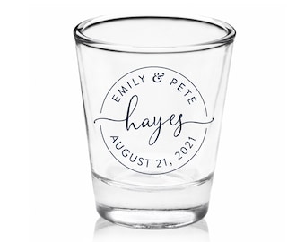 Wedding Shot Glasses Personalized Shot Glasses Custom Shot Glass Custom Shot Glasses Shot Glasses C61 Shot Glass Wedding Favors