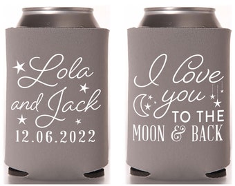 Tall Boy 16oz Wedding Can Cooler #130 - To Love Laughter and Happily E –  Sycamore Studios