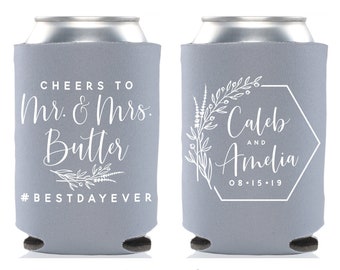 wedding favor koozie