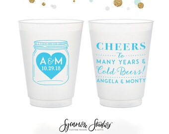 Wedding Frosted Cups