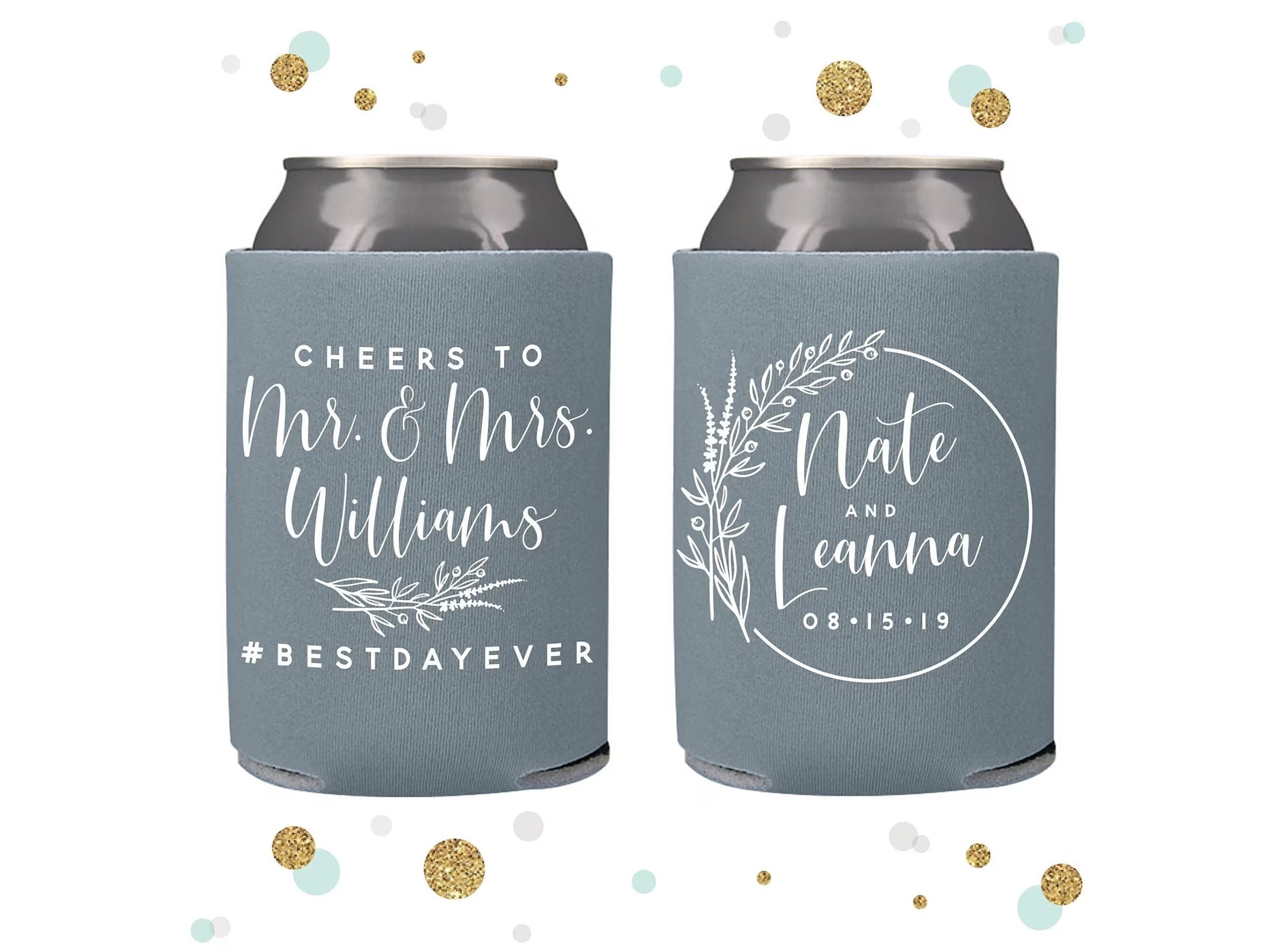 Wedding Can Cooler 163R Our Greatest Adventure Continues Custom Wedding  Favors, Insulated, Can Holder, Wedding Favor, Beer Holder 