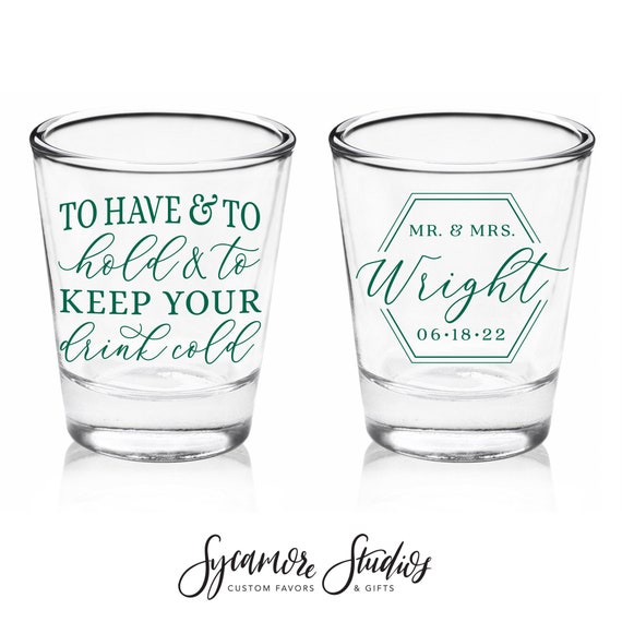 Shot glass outlet wedding favors