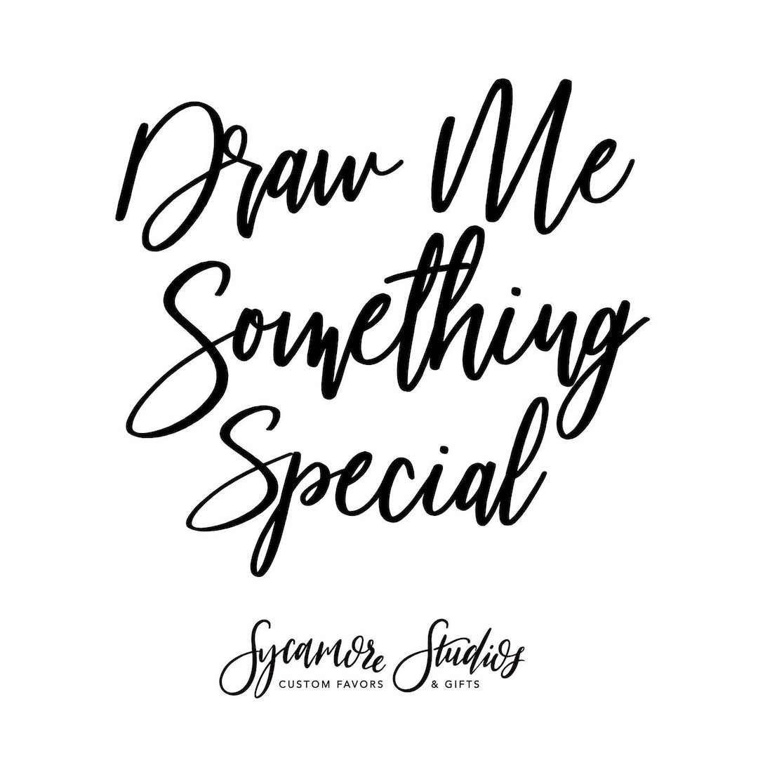 Draw Me Something Special! - Etsy