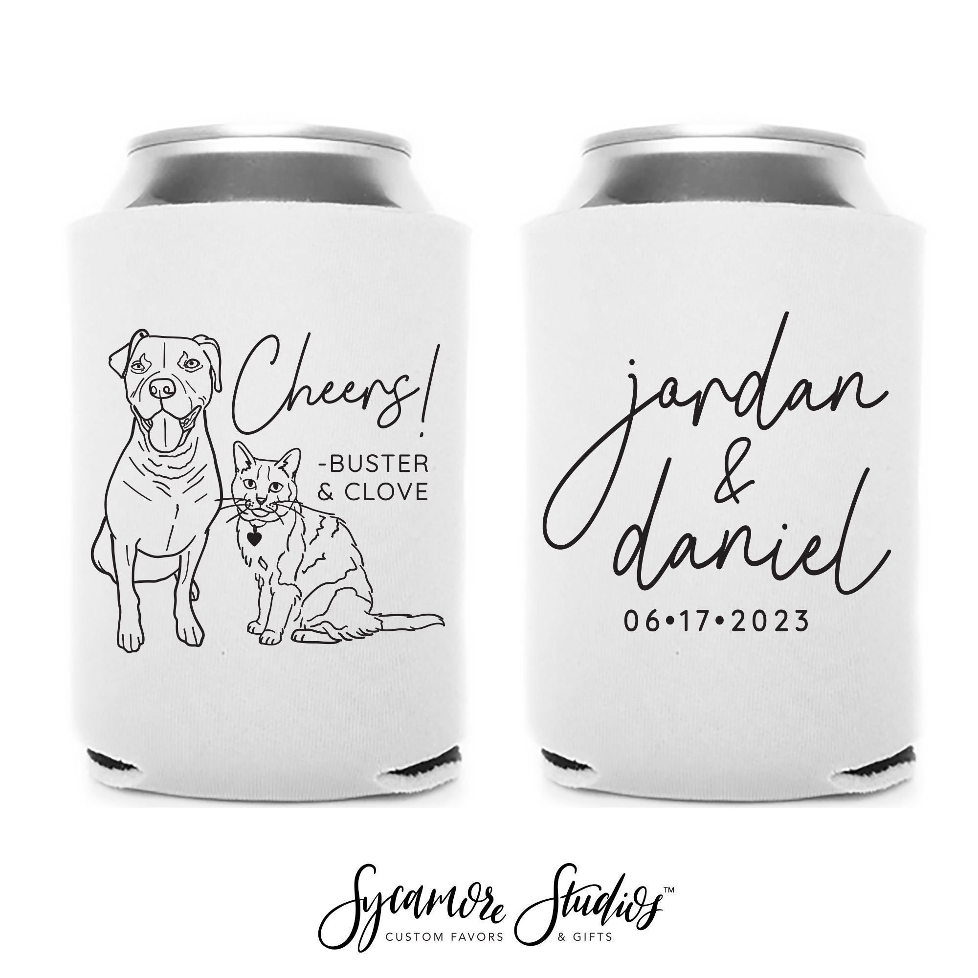 Cheers From Six Feet Koozies – The Monogrammed Home