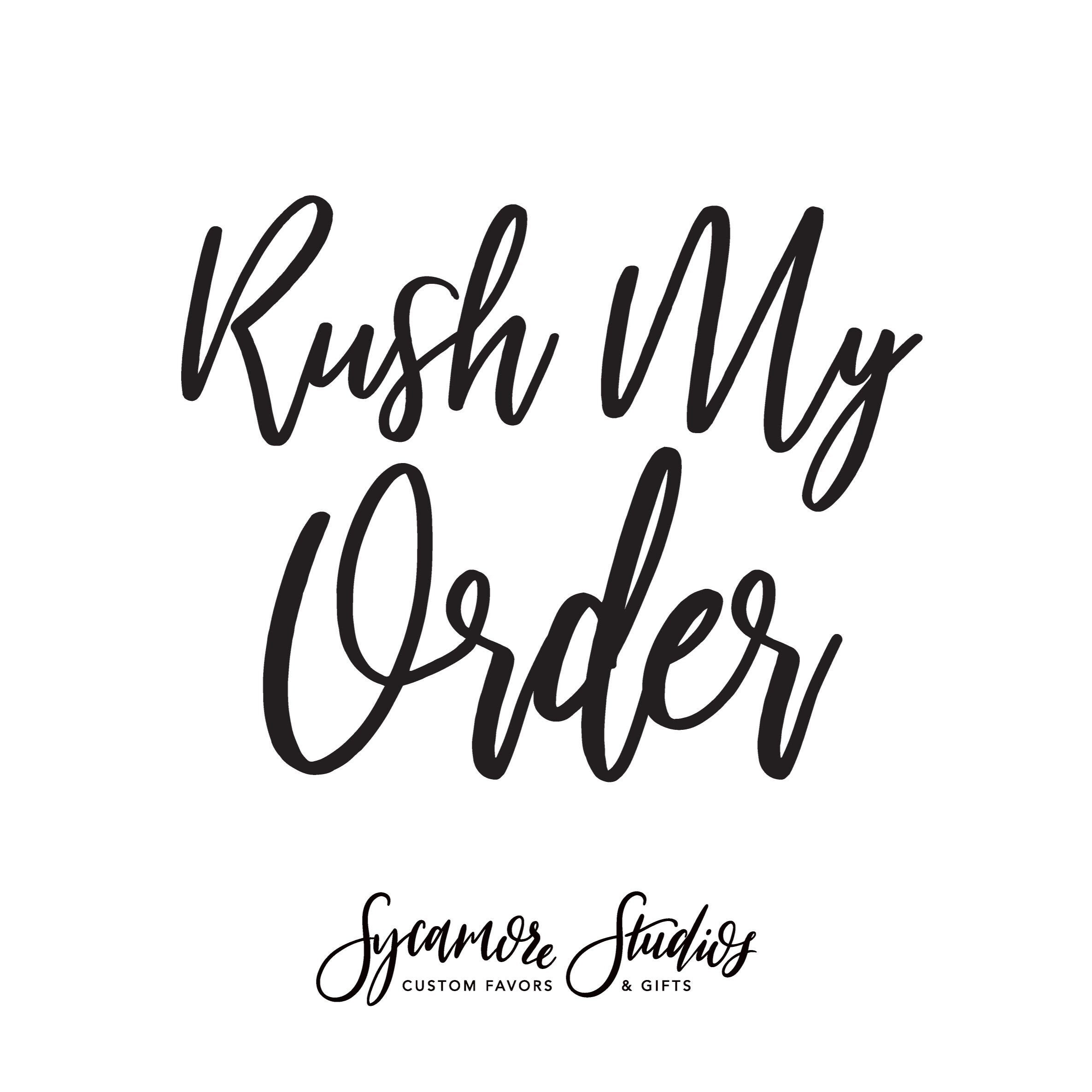 Rush My Order Etsy