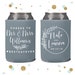 Cheers to The Mr and Mrs - Wedding Can Cooler #140R - Custom - Wedding Favors, Beverage Insulators, Beer Huggers, Wedding Favor, Beer Holder 