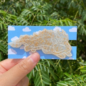 Kawaii Chibi Dragon Anime Barrette, Cute Anime Hair Clip - READ DESCRIPTION