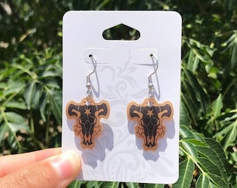 Custom Anime Earrings, B. Bulls Anime Earrings - READ DESCRIPTION
