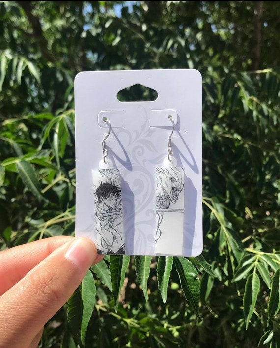 Anime Manga Panel Earrings -  Sweden