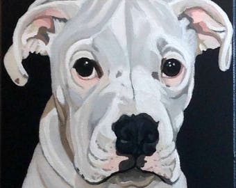 Custom Pet Portrait, Pet Portrait, Pet Painting, Custom Dog Portrait, Dog Painting, Custom Portrait, Pet Lover Gift, Pet Memorial, Pet Art