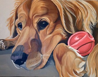 Custom Pet Portrait, Pet Portrait, Pet Painting, Custom Dog Portrait, Dog Painting, Pet Memorial, Portrait Painting, Pet Lover Gift, Pet Art