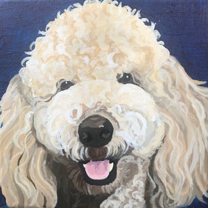 Dog Painting Custom, Pet Portrait, Pet Painting, Custom Pet Portrait, Pet Owner Gift, From Photograph, Pet Lover Gift, Memorial Pet Portrait image 10