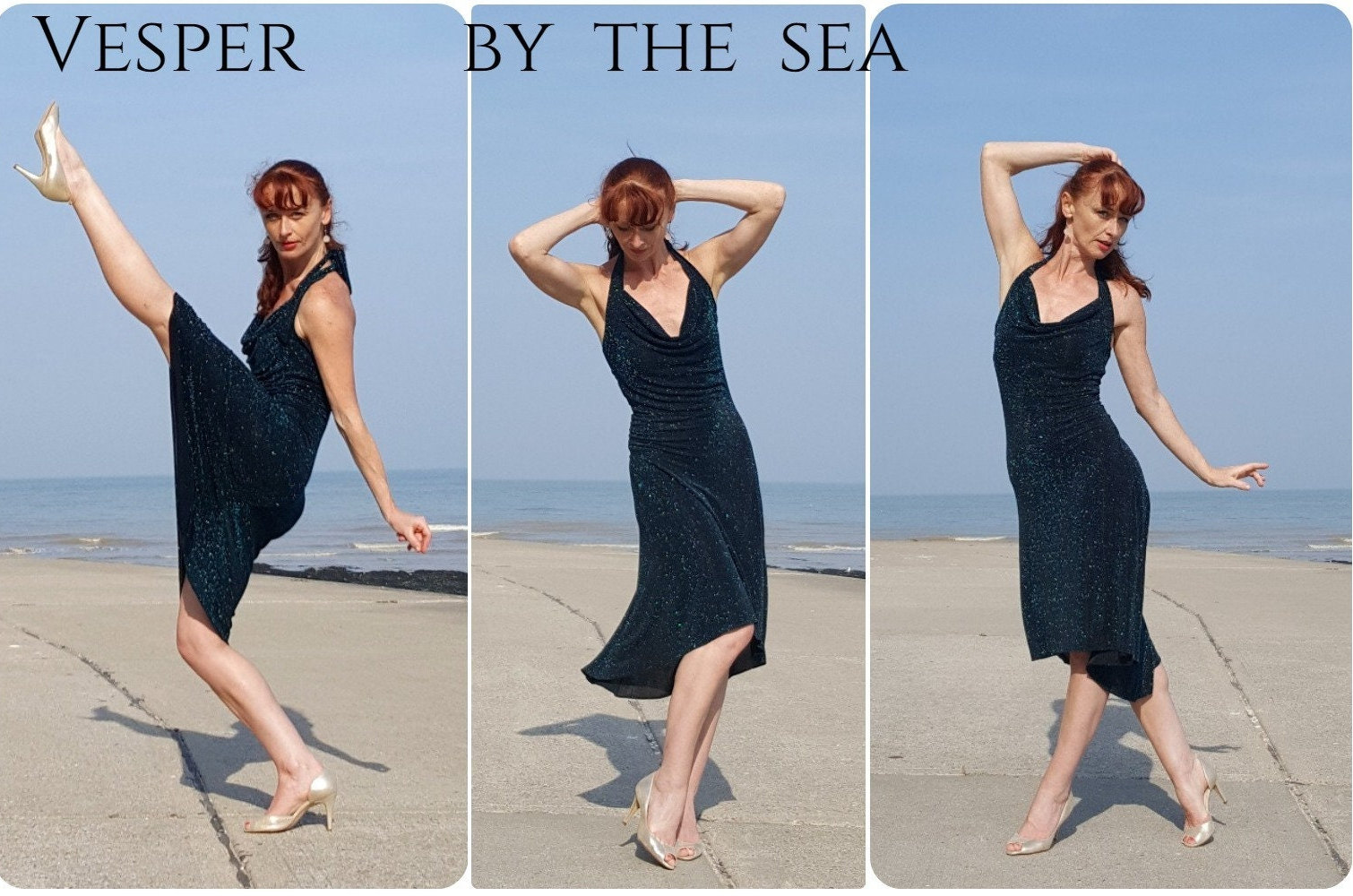 タンゴドレス、ホルターネックドレス、ダンスドレス、ルレックスドレス