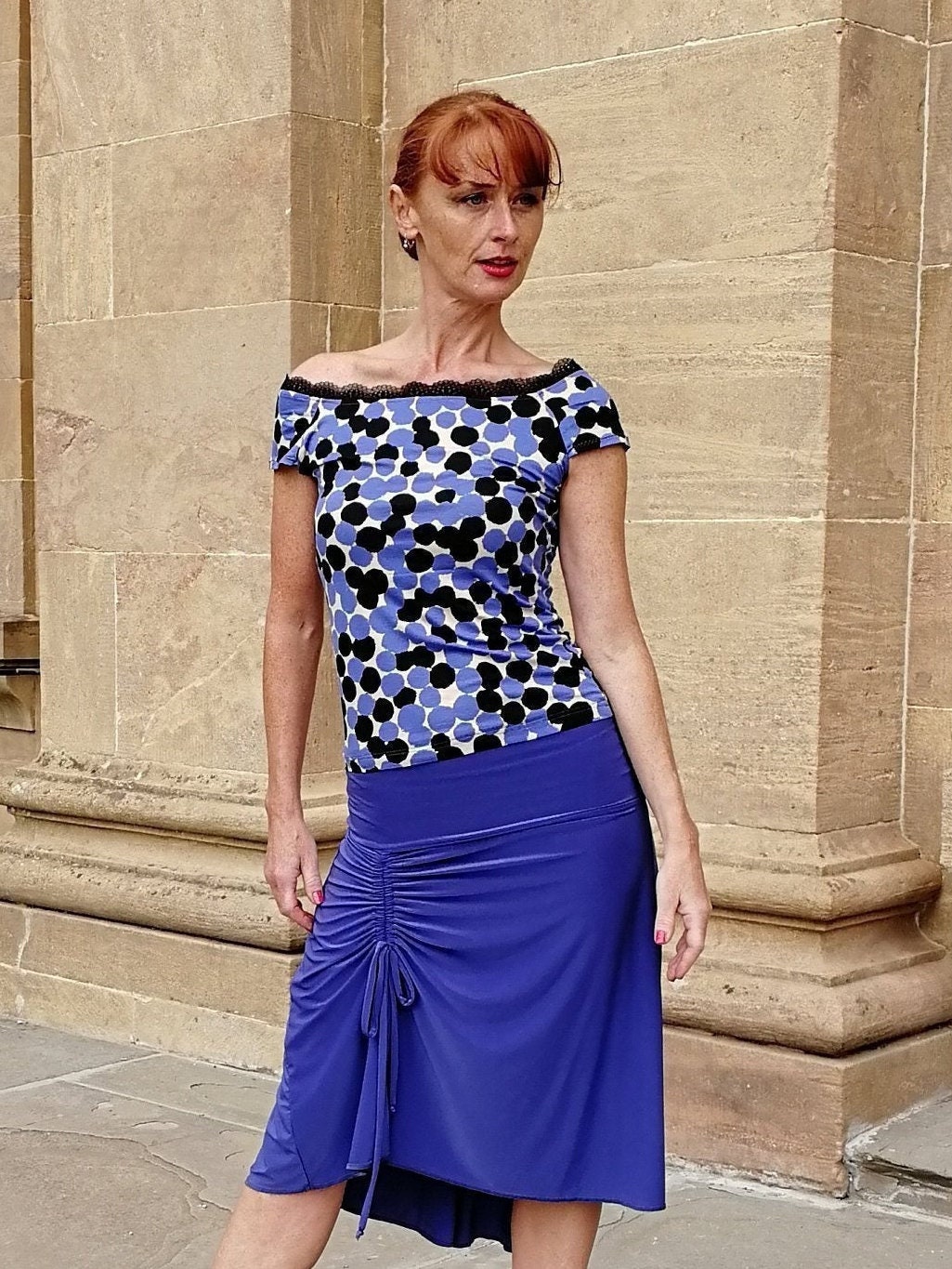Dance Top Tango Top off Shoulder Top 