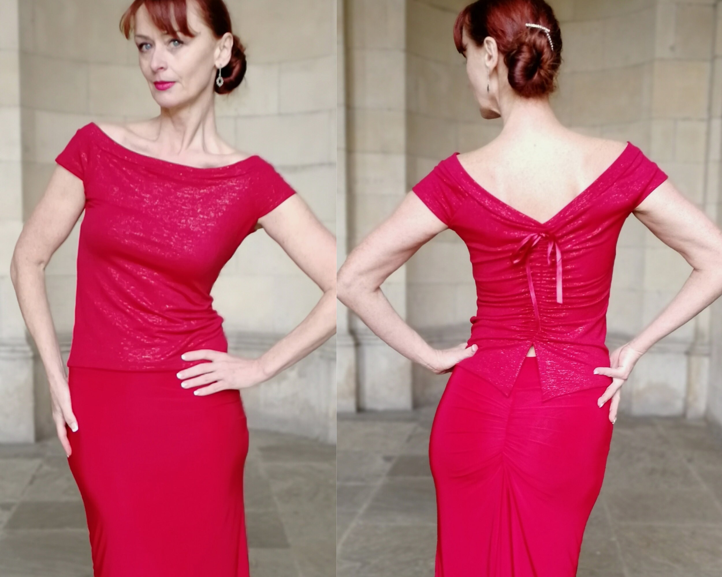 Dance Top Tango Top Bardot Top Summer 
