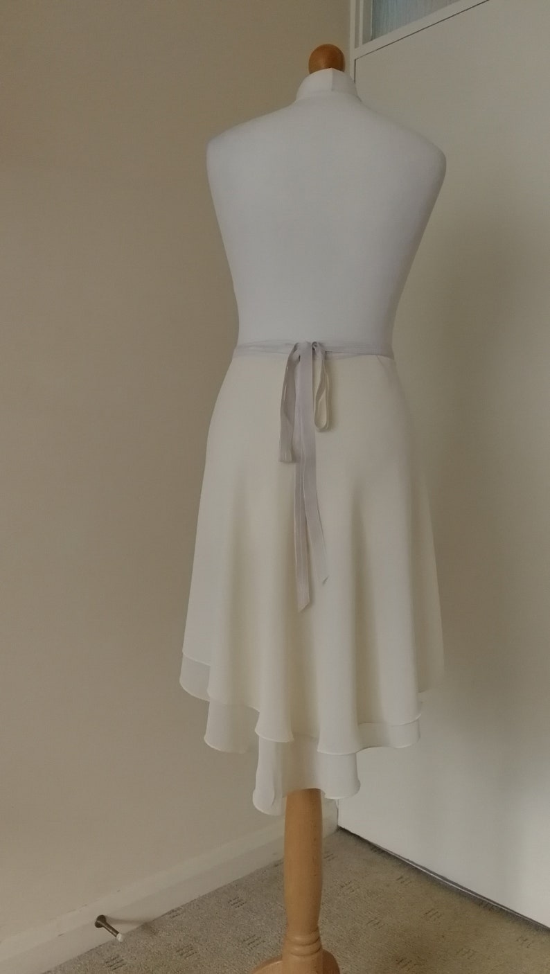 Double Layer Ballet Skirt Wrap Skirt Rehearsal Skirt Etsy