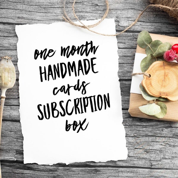 Subscription Box Etsy