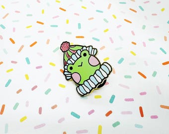 Circus Froggy - Hard Gold Enamel Pin