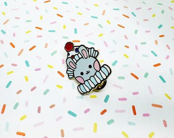 Circus Bunny - Hard Gold Enamel Pin