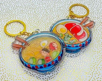 Ramen Bowl - Shaker Keychain Charm