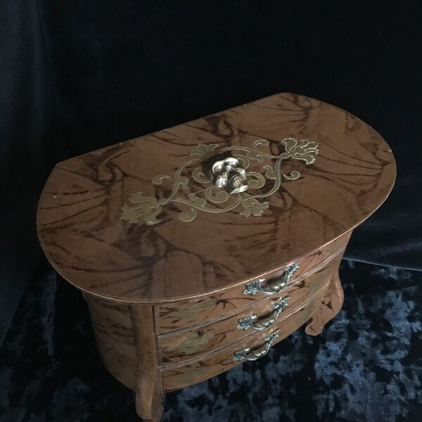 Gothic Jewelry Box Etsy